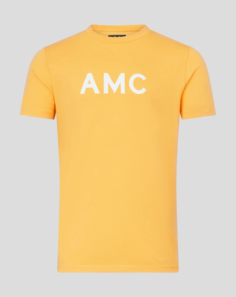 كاستور Men's AMC Core Graphic T-shirt - Amber, Comfortable Tennis T-shirt for Men